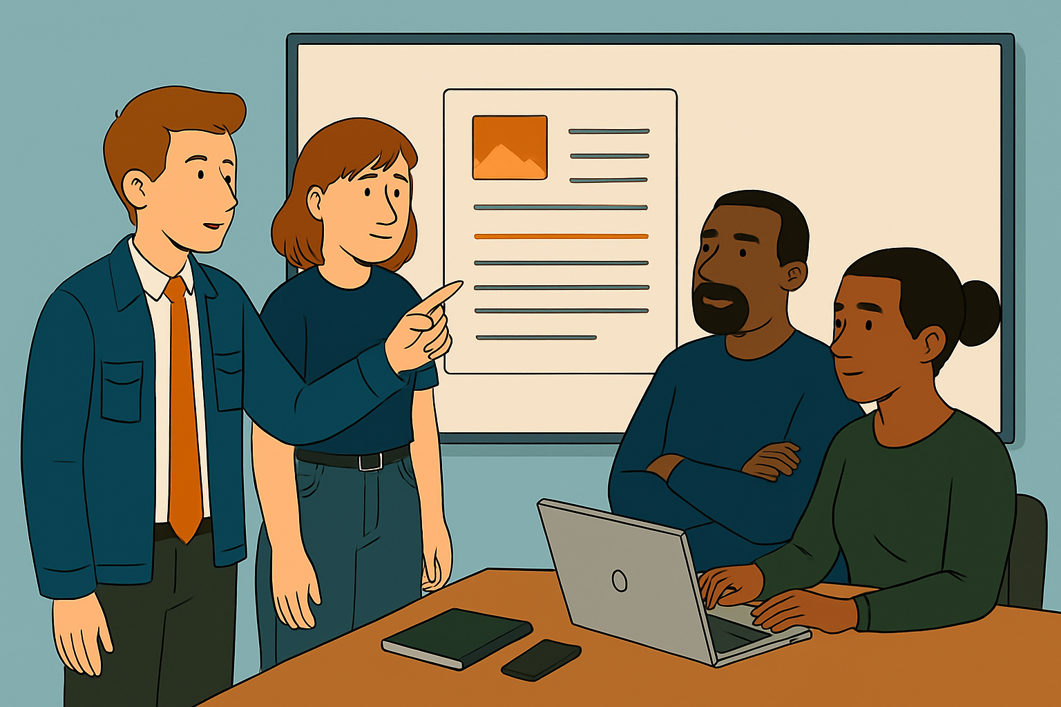 Content Operations Illustration