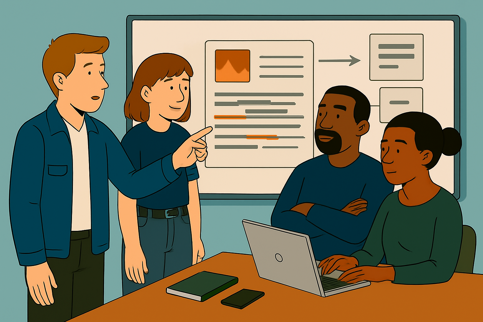 SEO Solutions Illustration