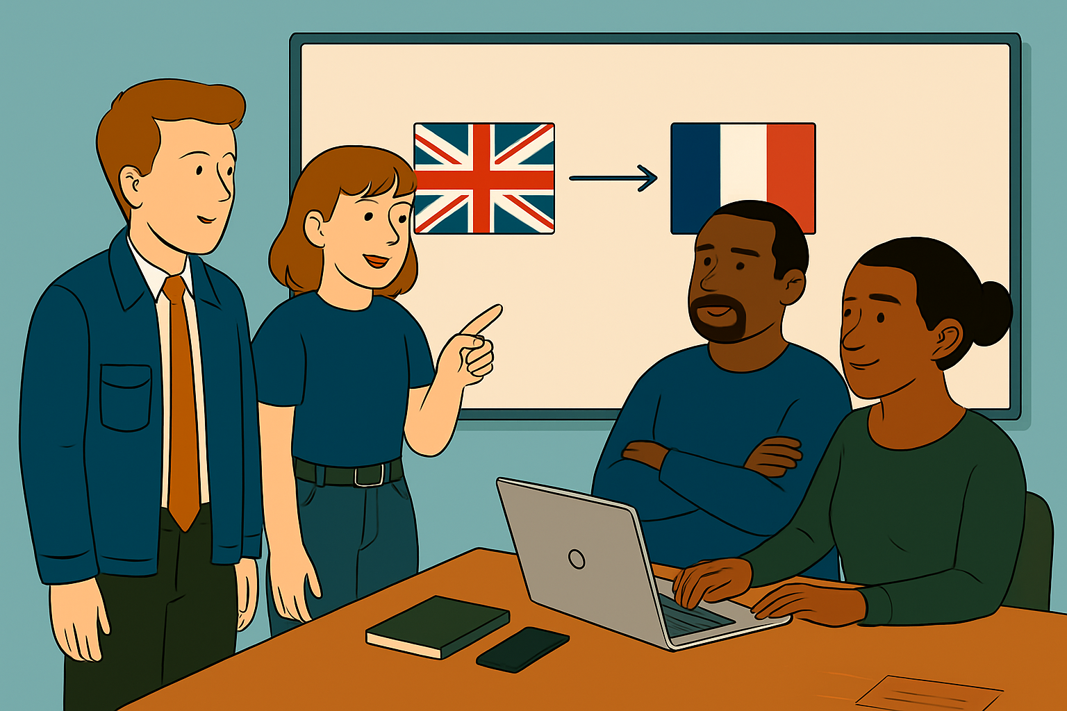Translation Solutions Illustration